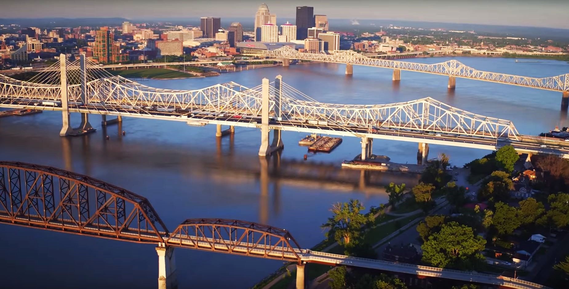 A bridge in North America