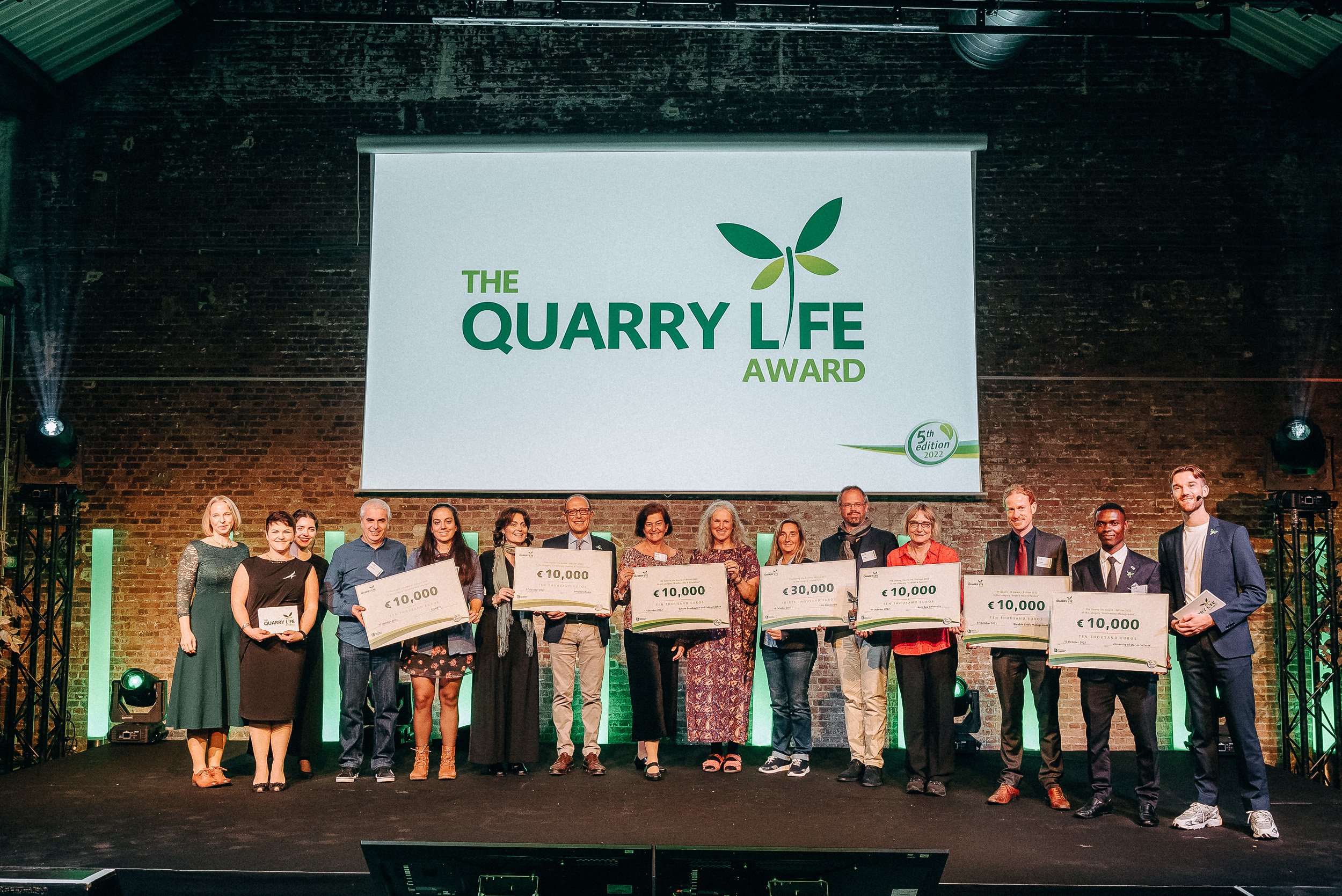 The winners of the Quarry Life Award 2022