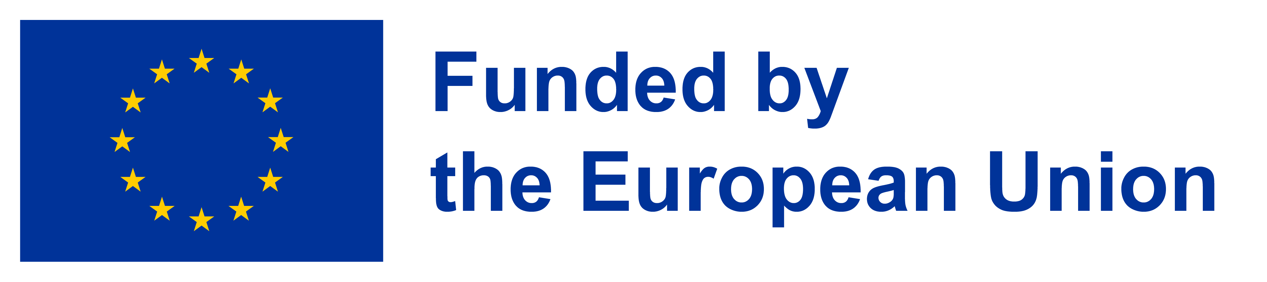 EU Flag and text: Funded by the European Union