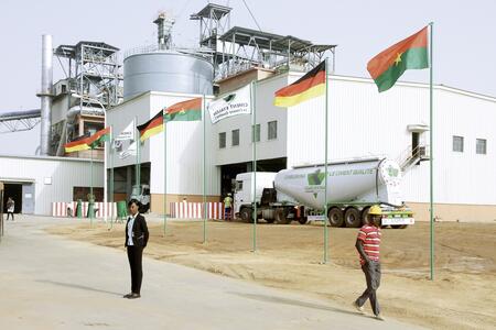 New cement grinding plant in Burkina Faso: Cimburkina. Africa
